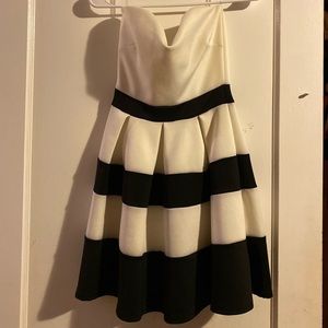 Tube striped dress
